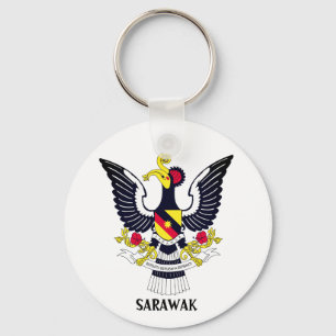 Sarawak Coat of Arms - MALAYSIA Key Ring