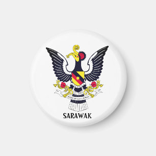Sarawak Coat of Arms - MALAYSIA Magnet