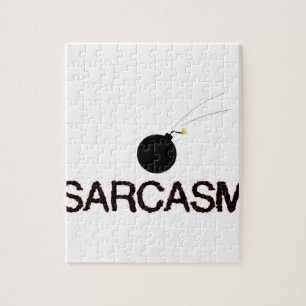 Sarcasm Bombed Jigsaw Puzzle