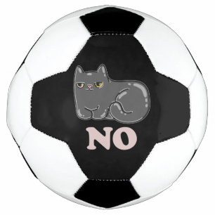 Sarcasm Cat Soccer Ball