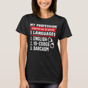 Sarcasm Correctional Nurse RN Prison Nursing Medic T-Shirt