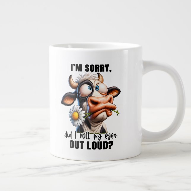 Sarcasm- Jumbo Mug (Right)