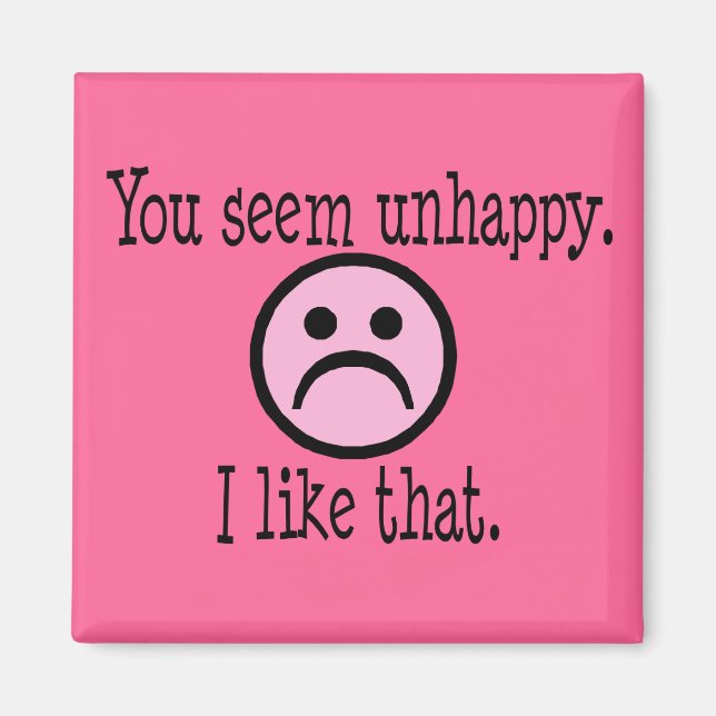 Sarcasm Magnet (Front)