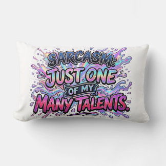 Sarcasm pillow