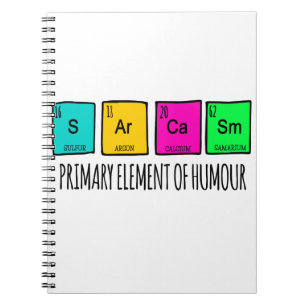 Sarcasm Primary Elements Of Humor Science Notebook