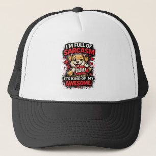 Sarcasm Trucker Hat