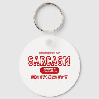 Sarcasm University Key Ring