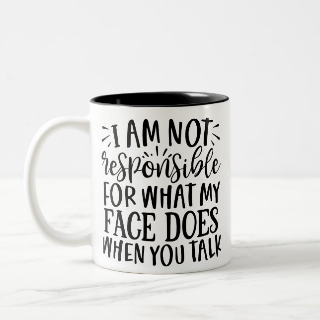 Sarcasm & Wit Coffee Mug (Left)
