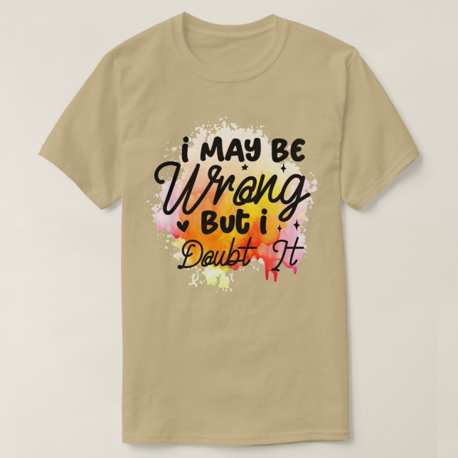 Sarcastic 1 T-Shirt (Design Front)