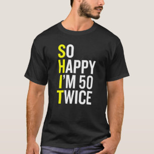 Sarcastic 50 Year Old B Day  50th Birthday Gag T-Shirt