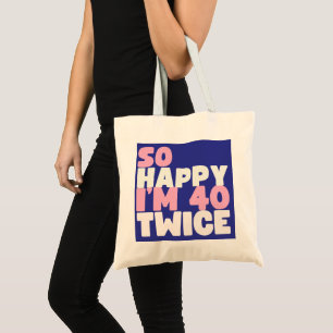 Sarcastic 80 Year Old B Day Funny 80th Birthday Ga Tote Bag