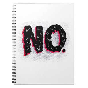 Sarcastic Antisocial Weird No Typography Notebook