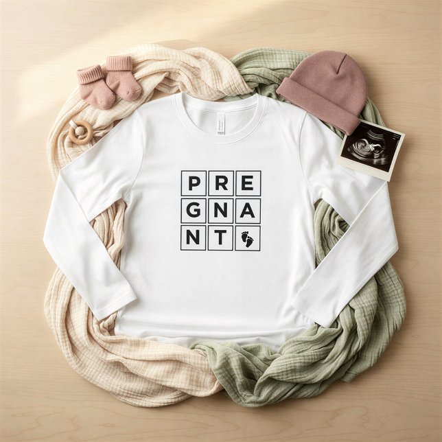 Sarcastic "Ask Me About My Due Date" Funny Tri-Blend Shirt (Creator Uploaded)