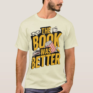 Sarcastic Bibliophile Bold T-Shirt