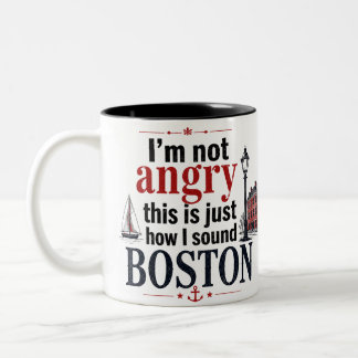 Sarcastic Boston mug