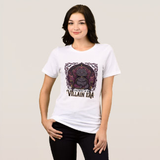 Sarcastic Cat Currently In My Villain Era Tri-Blend Shirt