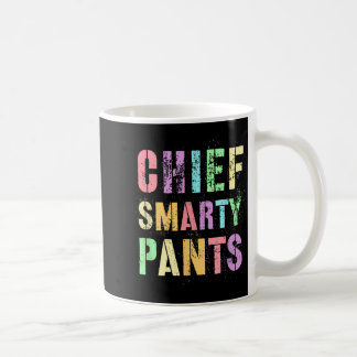 Sarcastic chief smarty pants promoted leader stem coffee mug