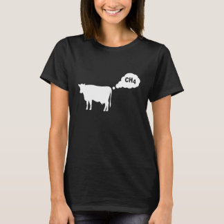 Sarcastic Cow Producing Ch4 Methane Gas Graphic 1 T-Shirt