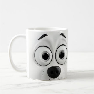 Sarcastic Dog Face 3D Coffee Mug