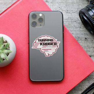 Sarcastic Dunning Kruger Effect Brain Illustration