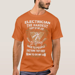Sarcastic Electrician T-Shirt