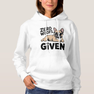 Sarcastic French Bulldog Dog Mum Antisocial Humour Hoodie