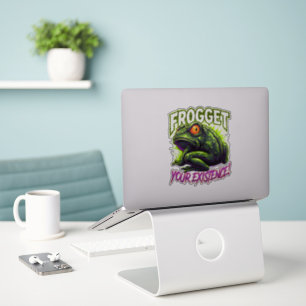 Sarcastic Frog Forget Your Existence Funny Meme
