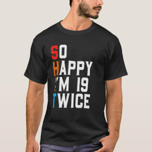 Sarcastic Funny 38 Years Old Bday Gift Vintage T-Shirt
