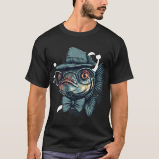 Sarcastic Funny Fishing Fanatic Fishermen Retired T-Shirt