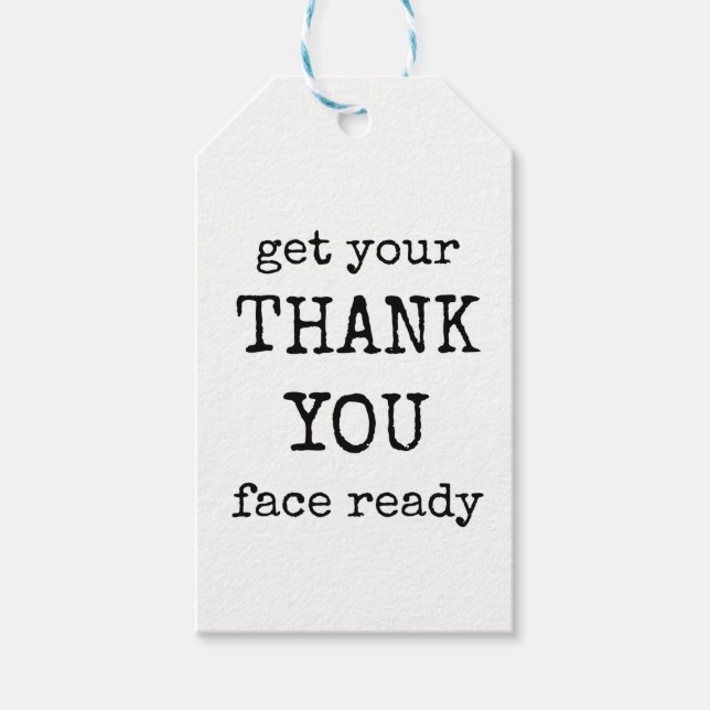 Sarcastic, Funny, Gift Tags, Present Label (Front)