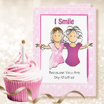 Sarcastic Funny Mother Mum Mum Cartoon Birthday Card<br><div class="desc">Does your mum enjoy a good laugh? This sarcastic and funny birthday card has a great punch line to put a smile on her face</div>