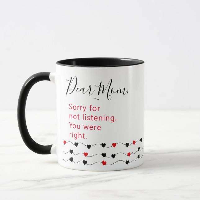 Sarcastic Funny Mugs for Mum (Left)