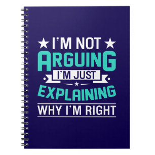 Sarcastic Funny Quote Design Notebook
