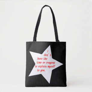 Sarcastic Funny Sayings and Quotes Salty Sarcasm Tote Bag