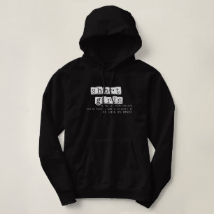 Sarcastic Funny short girls Hoodie