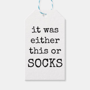 Sarcastic Gift Tags, Funny Present Label