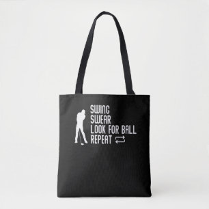 Sarcastic Golf Joke Golf Course Humour Golfing Tote Bag