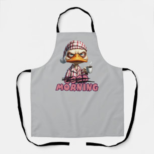 Sarcastic Hate Mornings Duck Apron