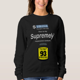 Sarcastic High Gas Prices   Gasoline Gas Pump Cost Sweatshirt