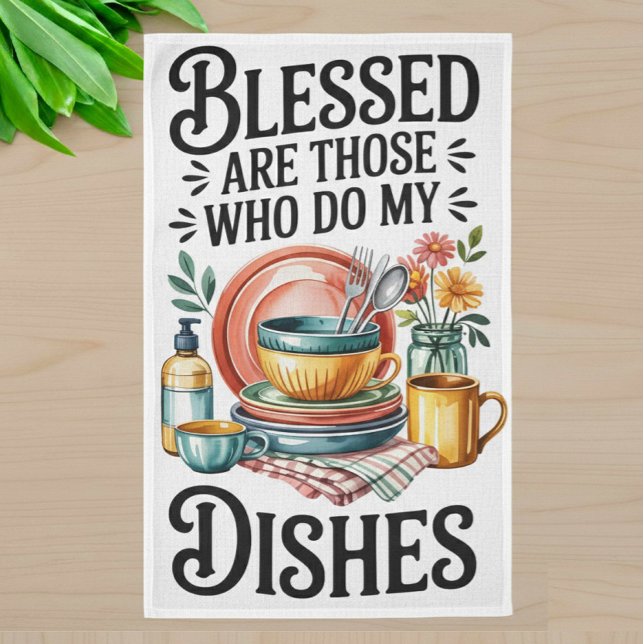  Sarcastic Kitchen Quote Dish Towel (Creator Uploaded)