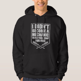 Sarcastic Mechanic Price Quote Tee Fix For Free