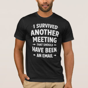 Sarcastic Men's Corporate Office Tee - Survived An