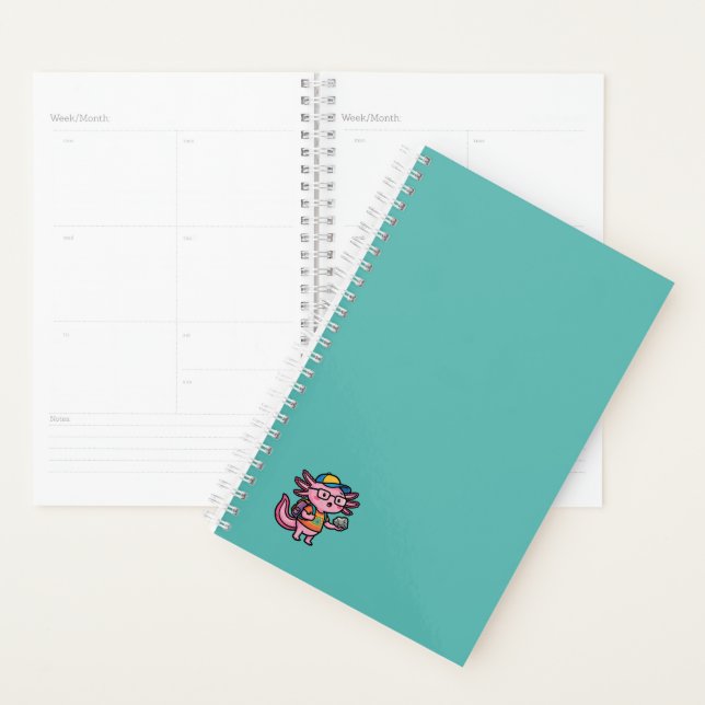 Sarcastic Nerd Axolotl I Axolotl Questions Meme Planner (Display)
