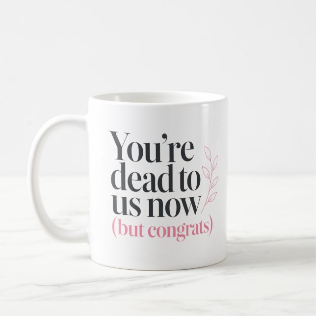 Sarcastic Office Goodbye Funny Coworker Quote Coffee Mug (Left)