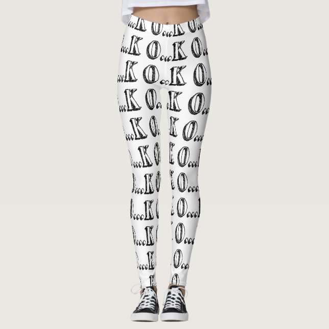Sarcastic OK Leggings (Front)