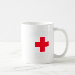 Sarcastic Pool Party Staff Beach Vacay Swim Cruise Coffee Mug