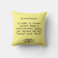 Sarcastic Quote Women's Constitutional Rights 