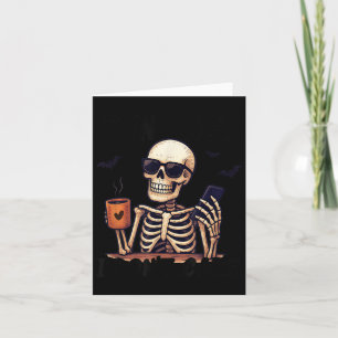 Sarcastic Skeleton - Halloween - Fun Fact, I Dont Card