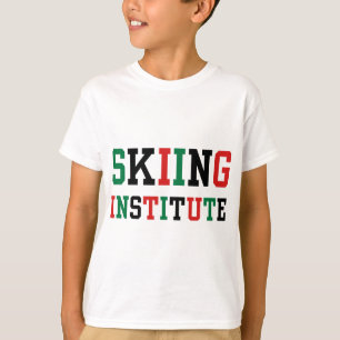 Sarcastic Skiing Institute Alumni Winter Cookies B T-Shirt
