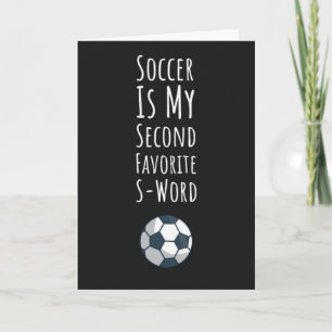 Sarcastic Soccer Boys Card